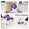 (Cute Purple Butterfly) Kitchen Towels,Absorbent Dish Towels for Kitchen,Soft Dish Cloth for Home,Multi-Purpose Dishcloths for Household Cleaning and Drying,16 X 26 view 4