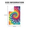 (Tie Dye Rainbow) Kitchen Towels,Absorbent Dish Towels for Kitchen,Soft Dish Cloth for Home,Multi-Purpose Dishcloths for Household Cleaning and Drying,16 X 26 view 3