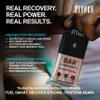 High Protein Energy Bars by Styrkr - 15g of Protein & 45g of Carbs - Pack of 12 Rice Bars - Sea Salted Caramel Flavour - Approved by Endurance Athletes for Cycling & Running - BAR+ 12x Pack view 3