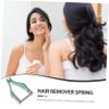 IWOWHERO Spring Facial Hair Remover Tool Manual Hair Removal Epilator for Women Chin Lip Eyebrow Face Threading view 3