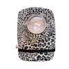 Spoonie Threads Leopard Elastic Ostomy Bag Cover | Fashionable & Adjustable Colostomy Stoma Ileostomy Pouches | Leopard, 5x8 (Small Opening) view 3