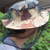 Huudngeje Fishing Hat Beekeeping Hat Mosquito Net Camping Anti-Mosquito Hat Outdoor Travel Dust Hat Insect-Proof Hat Light Green view 4