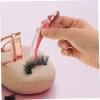 Beaupretty 4pcs Stainless Steel Lash Tweezers for Women Lash Clamp Precision Eyelash Tweezers view 4