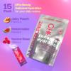Nutriburst - Beauty Electrolytes + 11 Vitamins & Minerals  Energy  Radiant Skin  Nourish Hair  Performance - Suitable for Vegans - 15 Pack: Peach, Rose + Watermelon - Enhanced Hydration view 4