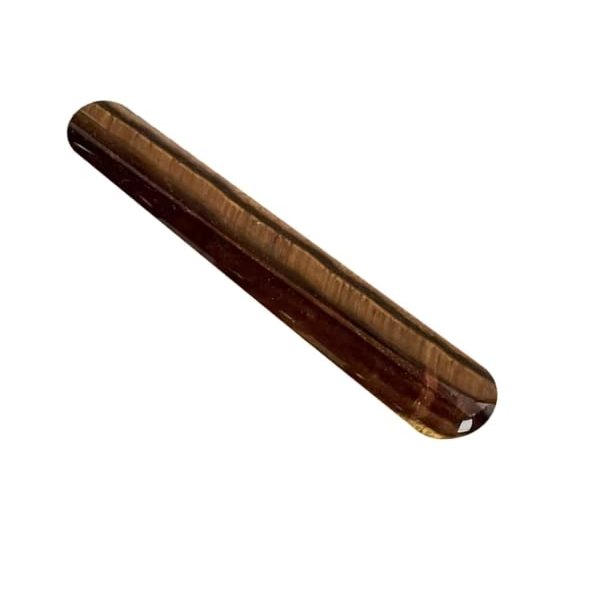 1pcs Rose Quartz Yoni Wand White Wand Obsidian Yoni Stick Natural Stone Kegel Exercise,Tiger Eye,110 * 20mm