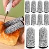 10 PCS Finger Cots, Reusable Thumb Protector Non Slip Finger Protectors Breathable Finger Cots Cut Resistant Protection for Work, Kitchen, Garden, Sculpture view 1
