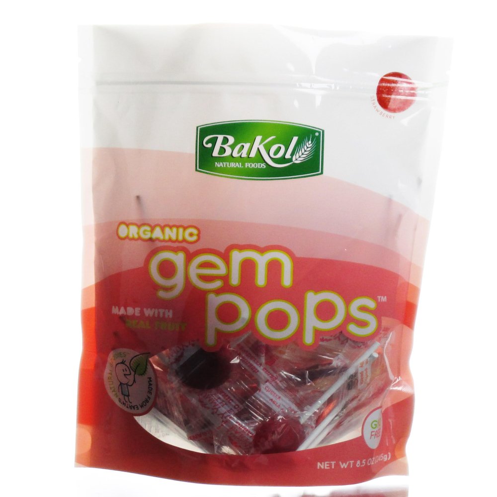 BAKOL GEM POPS STRAWBERRY [2 x 85 gr]