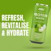 Applied Nutrition Sparkling Protein Water - 10g Collagen Boost  Low-Calorie Hydration with Vitamin C and Coconut Water  Refreshing and Wellness Drink (Pack of 12 Cans x 330ml) (Apple Burst) view 3