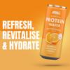 Applied Nutrition Sparkling Protein Water - 10g Collagen Boost  Low-Calorie Hydration with Vitamin C and Coconut Water  Refreshing and Wellness Drink (Pack of 12 Cans x 330ml) (Orange Burst) view 3