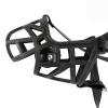 Black Leather Adjustable Mouth Mask Alternative Role Play Leather Mask Tools (Black, S) view 3