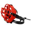 Black Leather Adjustable Mouth Mask Alternative Role Play Leather Mask Tools (Red, S) view 4