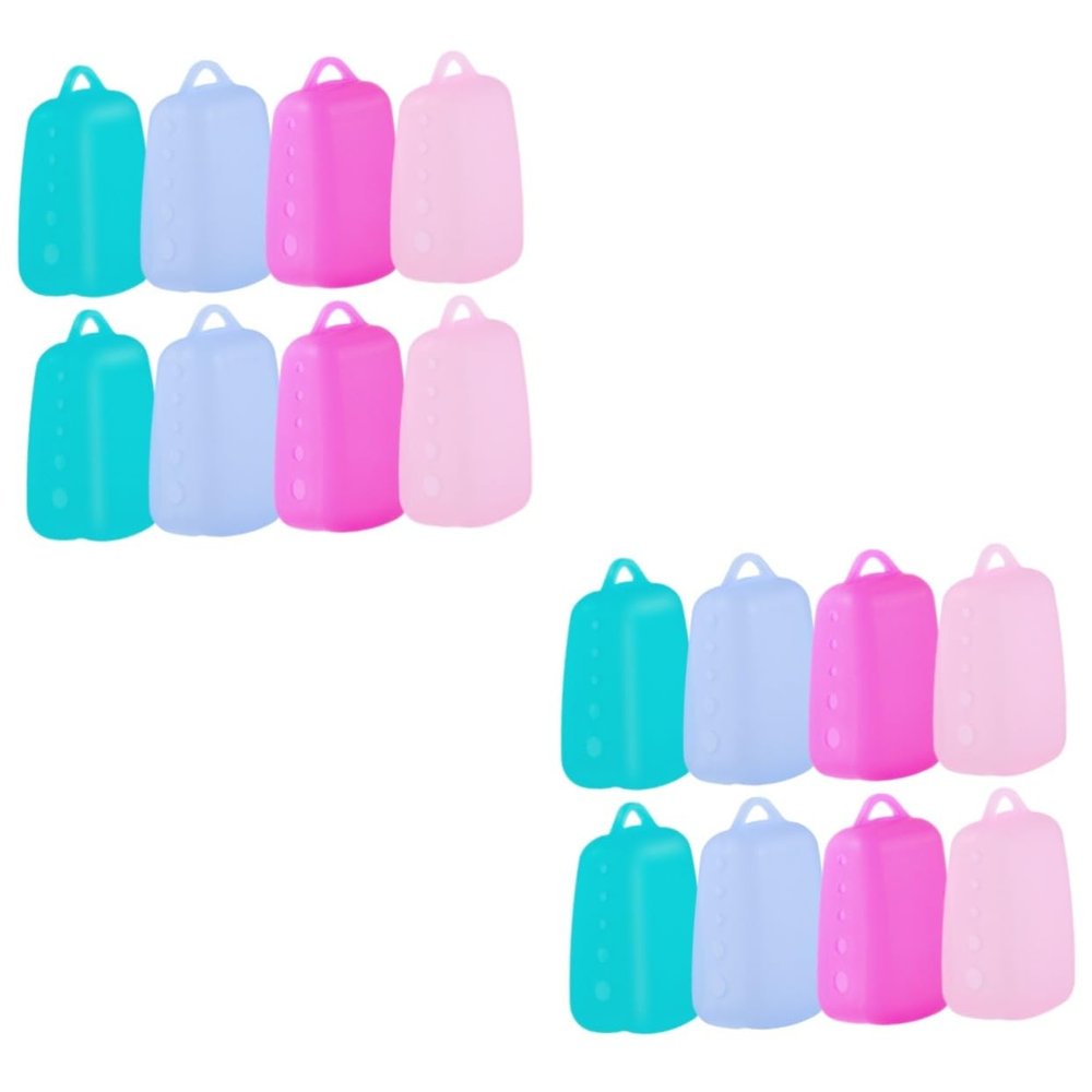 Beavorty 16pcs Toothbrush Head Caps for Travel Reusable Toothbrush Covers Protective Caps for Travel and Daily Use