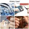 2 Pcs ESD Precision Tweezers Stainless Steel Anti-Static Computer Electronic Repair Jewelry Laboratory Precision Work Tweezers with 1 Reduce view 4