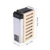 DHONGGY 3kw Dry Steam Electric Sauna Stove, Sauna Heater 220V with Internal Controller for Home Hotel Spa Sauna Room, Stainless Steel view 2