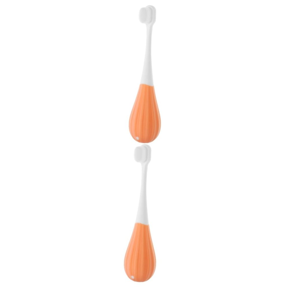 FRCOLOR 2pcs Boy Girl Toothbrush Soft Boys and Girls Manual Teeth Brush for Cover for Years Old
