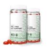Known Tasty Pre+Pro Gut Support Gummies with CFU Bacillus Coagulans - Natural Pineapple & Orange Flavour - 60 Two-a-Day Vegan Vitamin Gummies, 2 Month Supply view 1