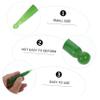 FRCOLOR Facial Reflexology Tools 2pcs Resin Massage Sticks for Joints and Shoulder, Deep Tissue Trigger Point Support, Handheld Acupuncture Pen for Self Relief view 4
