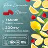 Known Essential Amino Acids Gummies  Pink Lemonade Flavour  Vegan Gummy Supplement with 200mg Amino Acids  Muscle Health & Recovery  3 Month Supply  for Men & Women view 4