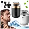 Capsule Razor, 2 in 1 Capsule Mini Shaver for Men, Mini Portable Electric Shaver, USB Rechargeable Wet Dry Mini Shaver, Capsule Shaver & Nose Hair Trimmer (2PC-A) view 1