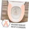 Didiseaon 10pairs Adhesive Toilet Seat Warmer Cushion Pads Reusable Toilet Mats for Bathroom Toddlers view 3