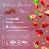 Known Tasty Hair, Skin & Nails Gummies - Multivitamin - Supports Beauty from Within - Natural Strawberry Flavour - 60 Vegan Gummies, 2 Months Supply view 3