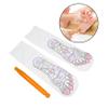 FRCOLOR Socks for Foot Reflexology Massager Elastic Design Reflexology Socks for Daily Use Foot Massage Pattern view 3