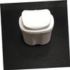 KOMBIUDA Denture Storage Box Case Filter Mesh Lid for Keeping Dentures Clean Overnight Travel Plastic Design for Easy Maintenance view 4