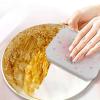 Reusable Kitchen Sponge Compressed Wood Pulp Reusable Cleaning Sponge Wipes view 2