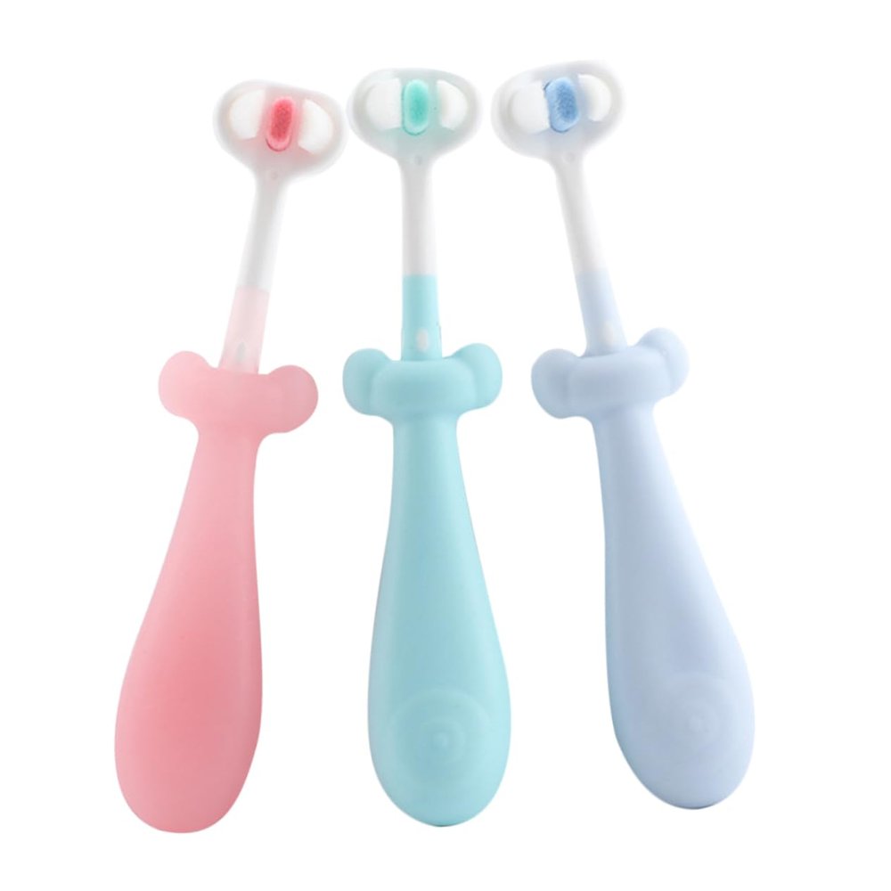 Beavorty Manual Cleaning Toothbrush Soft Bristles Toddler Toothbrush Boys and Girls for Children