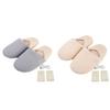 rongweiwang Heating Shoes for Men Fast Warm Feet Safe and Assured Hiddens Battery Bag Easy Not to Hurt Feet Cotton Electric Slippers, Gray boy Size 39-44 view 2