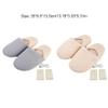 rongweiwang Heating Shoes for Men Fast Warm Feet Safe and Assured Hiddens Battery Bag Easy Not to Hurt Feet Cotton Electric Slippers, Gray boy Size 39-44 view 4