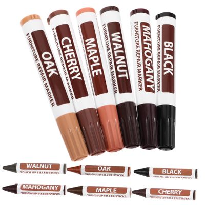 MAGICLULU Wooden Furniture Repair Kit Scratch Repair Pen Multi-function Paint Pen Furniture Touch-up