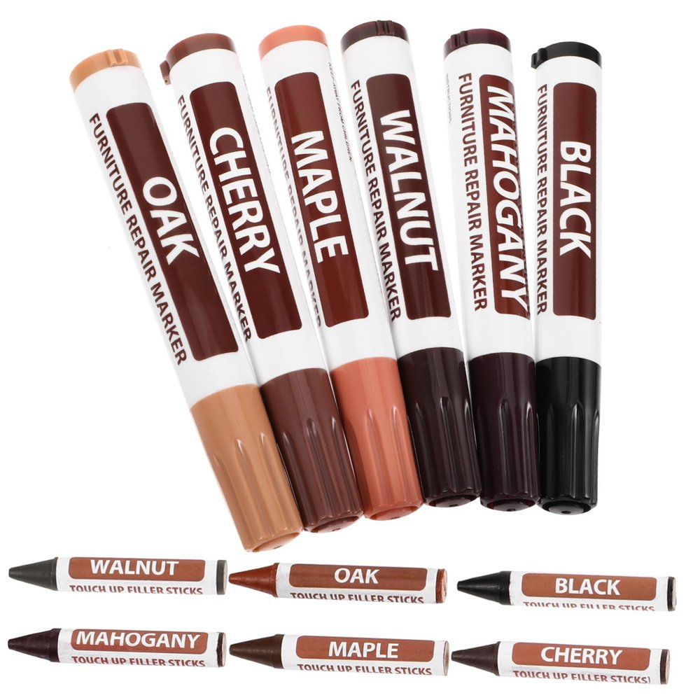 MAGICLULU Wooden Furniture Repair Kit Scratch Repair Pen Multi-function Paint Pen Furniture Touch-up