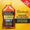 Fischer's 100% Pure Clover Honey - Unfiltered Raw Honey 24oz Squeeze Bottle - Pure Natural Sweetener - Rich Flavour Profile Packed With Nutrients view 2