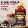 Fischer's 100% Pure Clover Honey - Unfiltered Raw Honey 24oz Squeeze Bottle - Pure Natural Sweetener - Rich Flavour Profile Packed With Nutrients view 4
