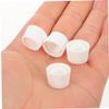 minkissy Toothpaste Caps Replacement Dispensing Cap 50Pcs Screw-On Toothpaste Lids for Daily Routine White PP Tube Sealing with Stylish Appearance and Easy Application view 3