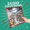 Sweetzo Gummy Candy Filled Advent Calendar, Countdown to Christmas 2024 with Holiday Gummies Inside - 10.16 Ounces view 2