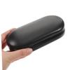 Beavorty Lens and Eyeglass Case Double Bottle Portable Black Travel Lens and Glasses Storage Box for Myopic Use at Home and On-the-go view 4