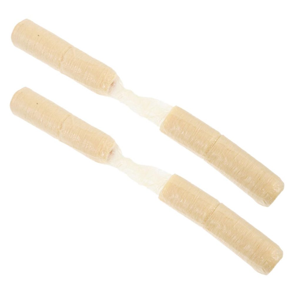 Ciieeo 2 Rolls Collagen Sausage Casings 19mm Diameter for Quick Stuffing Process, Suitable Length Meat Casings for Homemade Sausage Making and Cooking