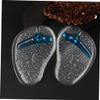 KOMBIUDA 9pairs Flip-Flops Forefoot Pads Pattern Clip Stickers Gel Slipper Pads for Comfort for Women Slippers and Daily Use Comfort view 4