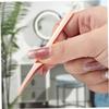 Beavorty Eyelash Tweezers and Eyebrow Tweezers Set 4pcs with Comfortable Grip and Matte Finish Stainless Steel for Eyelash Extensions and Precise Hair Removal for Women view 2