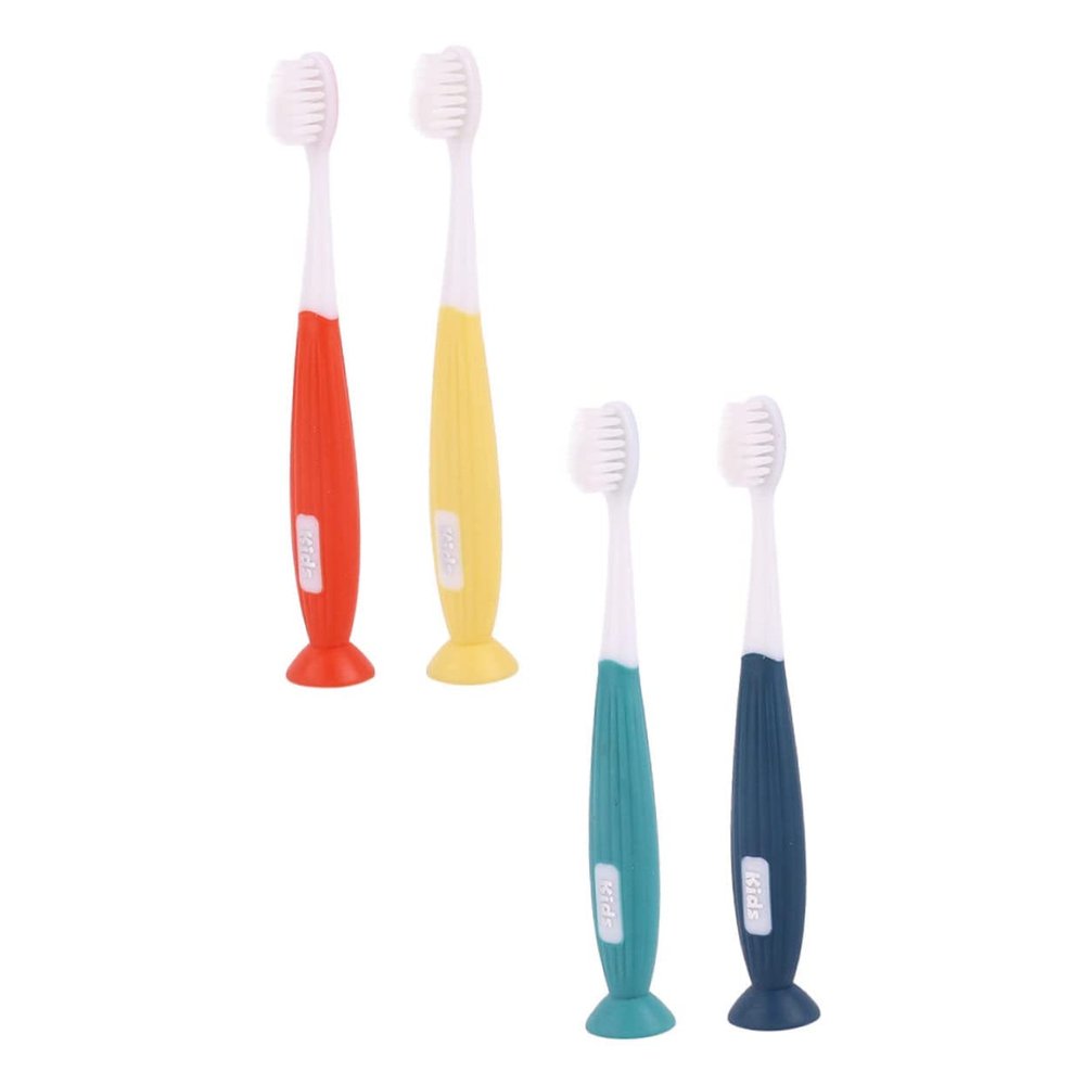 Healeved 4pcs Boys and Girls Toothbrushes Extra Toothbrush Soft Bristles for Boy Girl's Teeth Cleaning Brush Dental Care Tool for Daily Use