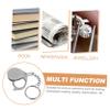 Didiseaon 2pcs Portable Magnifying Glass Mini Pocket Reading Magnifier Lens Key Ring for Craft Work and Jewelry Inspection Lightweight Design view 4