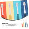 Healeved 4pcs Boy Girl Toothbrushes for Boys and Girls Cartoon Soft Bristles Manual Use view 3