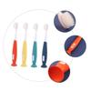 Healeved 4pcs Boy Girl Toothbrushes for Boys and Girls Cartoon Soft Bristles Manual Use view 4