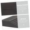 Didiseaon 4pcs Rubber Threshold Ramp for Sweeping Robot Angled Ramp Mats for Home Use Climbing Mat for Robot Vacuum Cleaning view 3