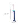 FRCOLOR 3pcs Adorable Cartoon Manual Boy Girl Toothbrushes for Boys and Girls Teeth Cleaning Brush for Dental Care Tool and Daily Use Random Color view 2