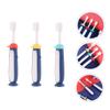 FRCOLOR 3pcs Adorable Cartoon Manual Boy Girl Toothbrushes for Boys and Girls Teeth Cleaning Brush for Dental Care Tool and Daily Use Random Color view 3