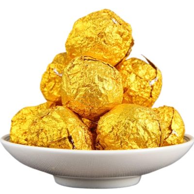Aged Fermented Yunnan Pu'er Ripe Tea, Mellow Taste Black Tea, Palace Longzhu Golden Bud Tuocha (50g)
