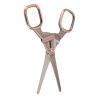 Stainless Steel Trimming Scissor, Lightweight and Versatile, Rounded Tips for Safety, Small Grooming Scissor with Multifunctional, Needless Trimming Anytime, Anywhere (Red Copper) view 3